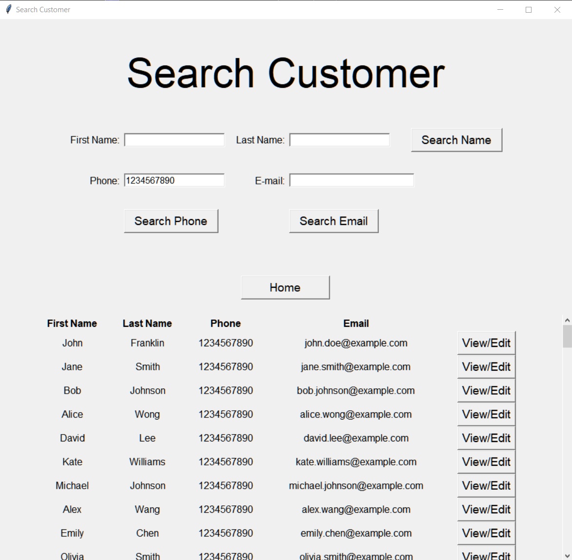 customer database image